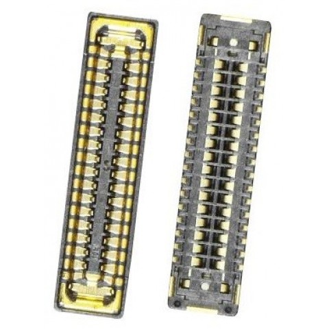 Plokštės jungtis (Board connector) Samsung A125 / A225 / A325 / A326 / A336 / A415 / A426 / A515 / A525 / A526 / A536 / A715 / N970 / N975 / N986 BTB socket 2x17pin 3710-003871 (service pack)